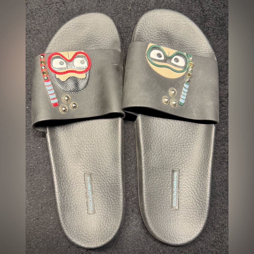 Dolce and Gabbana snorkeler design sandals. Used in fair condition.